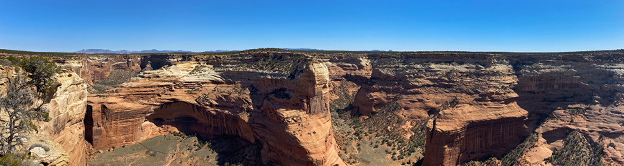 North Rim at Canyon de Chelly NM in AZ