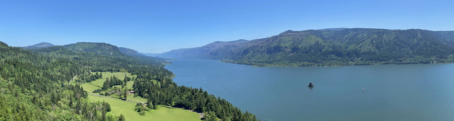 Cape Horn at Columbia River Gorge in WA