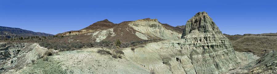 Foree and Story in Stone at Fossil Beds in OR