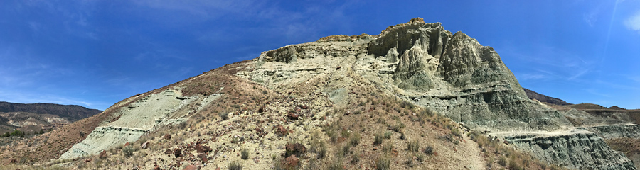 Foree and Story in Stone at Fossil Beds in OR