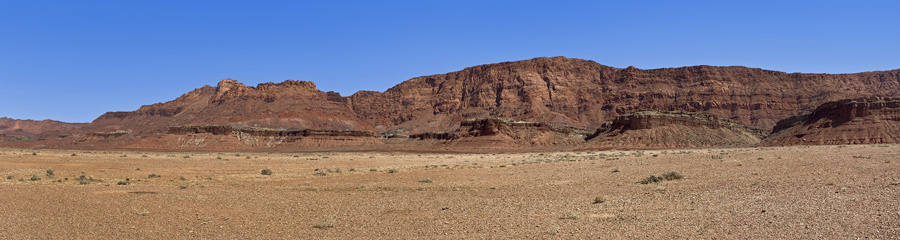 Mountain Range on Navajo Land in AZ