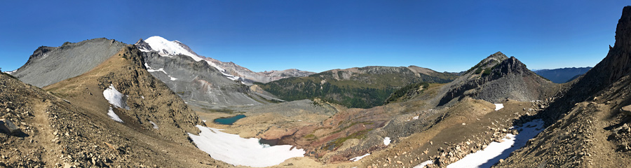 Panhandle Gap at Mt. Rainier NP in WA