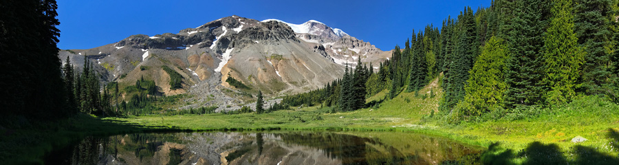 Glacier Basin at Mt. Rainier NP in WA