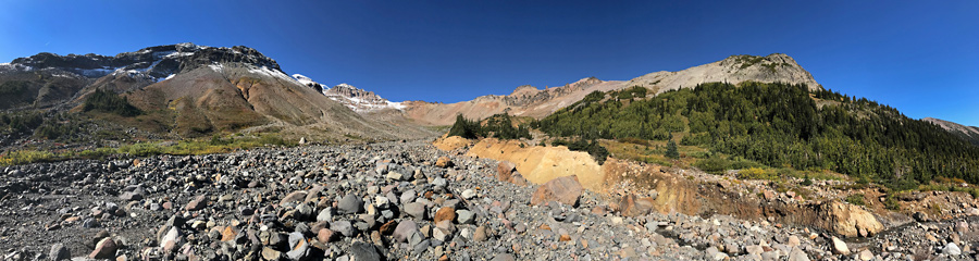 Glacier Basin at Mt. Rainier NP in WA