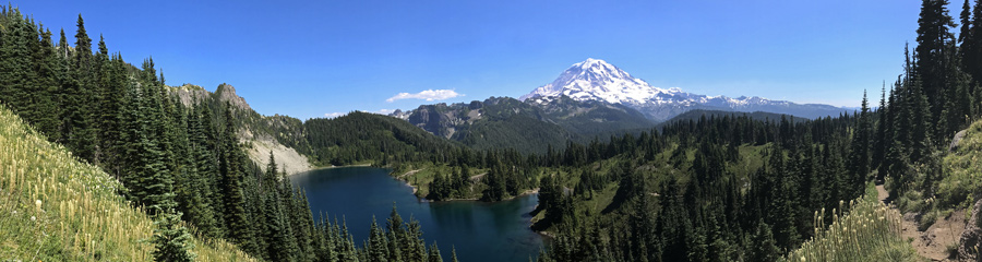 Eunice Lake at Mt. Rainier NP in WA