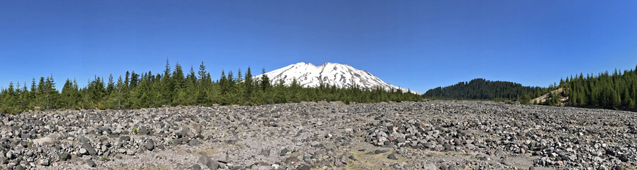 Lahar Viewpoint at Mt. St. Helens in WA