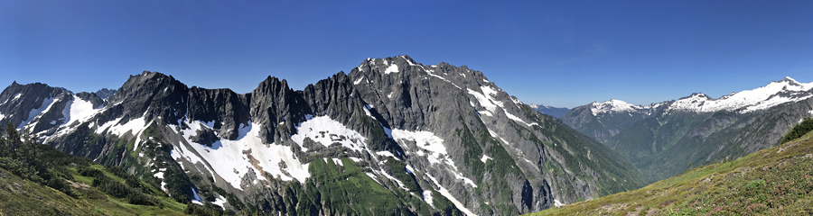 Cascade Pass at North Cascades NP in WA