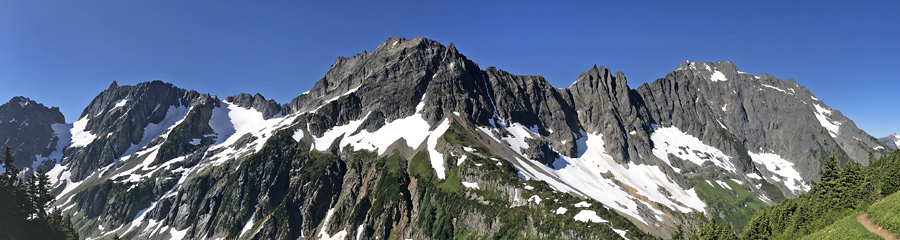 Cascade Pass at North Cascades NP in WA