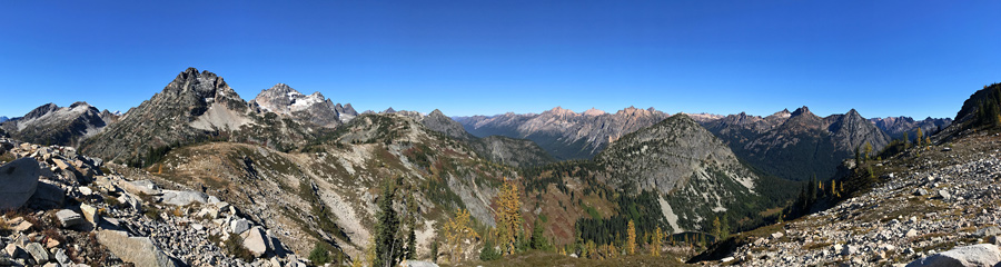 Heather-Maple Pass at North Cascades NP in WA