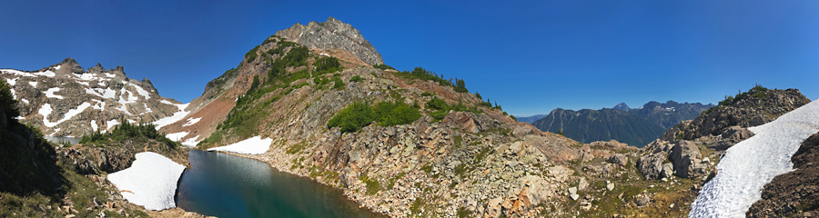 Gothic Basin at North Cascades NP in WA