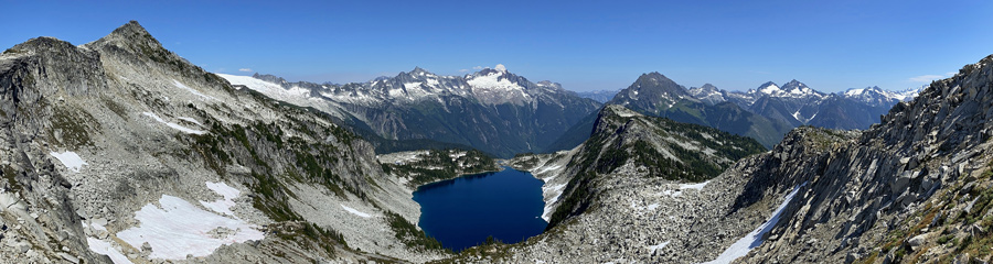 Hidden Lake at North Cascades NP in WA