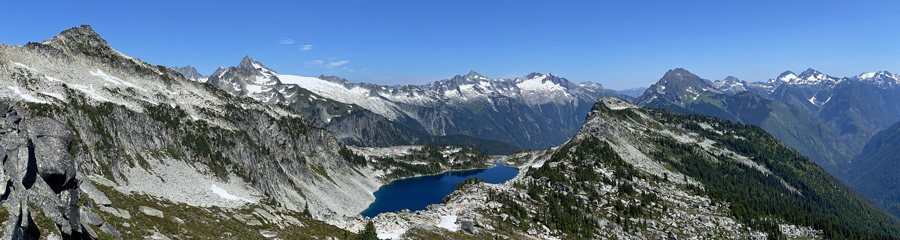 Hidden Lake at North Cascades NP in WA