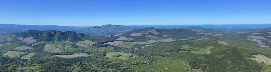 Saddle Mountain at Pacific Coast in OR