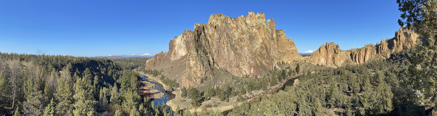 Smith Rock and Crooked River in Central OR