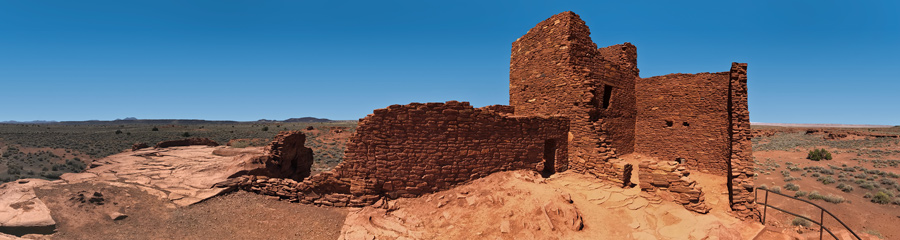 Wukoki Ruin at Wupatki NM in AZ