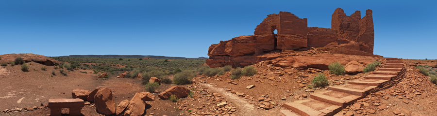 Wukoki Ruin at Wupatki NM in AZ